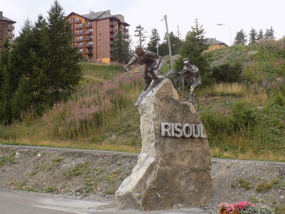 Appart 4 P Pied Des Pistes Risoul 1850 Luaran gambar